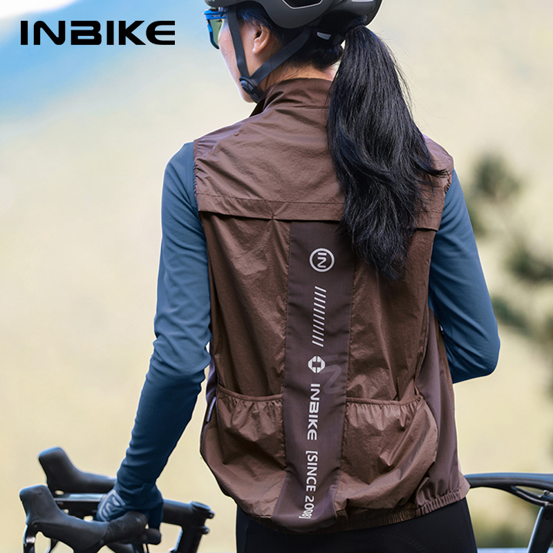 Reflective Cycling Vest - INBIKE Gilet da ciclismo da donna