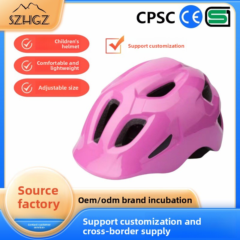 Youth Cycling Gear - Casco da Ciclismo Semi-Coperto per Bambini