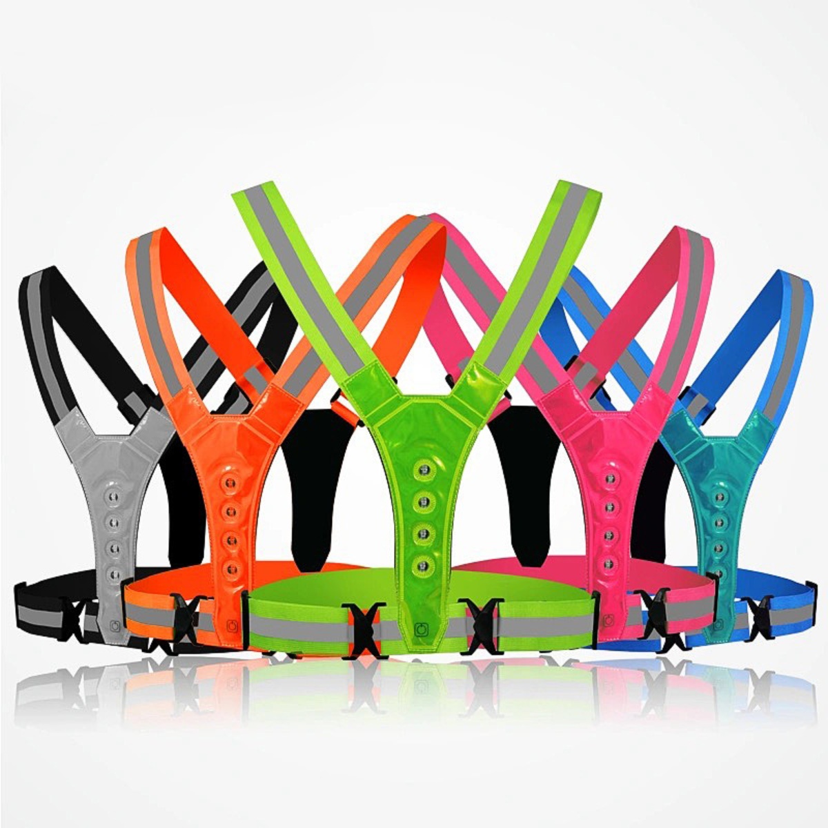 Cycling Gear Winter - Gilet di sicurezza da corsa e