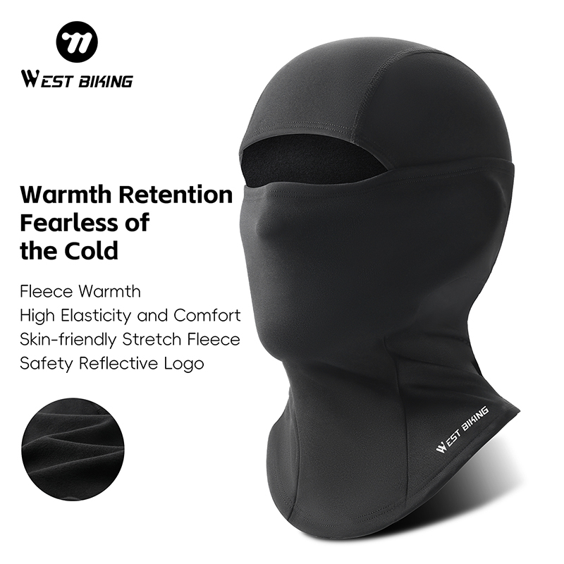 Cycling Gear Winter - WEST BIKING Passamontagna Termico Invernale, Elastico