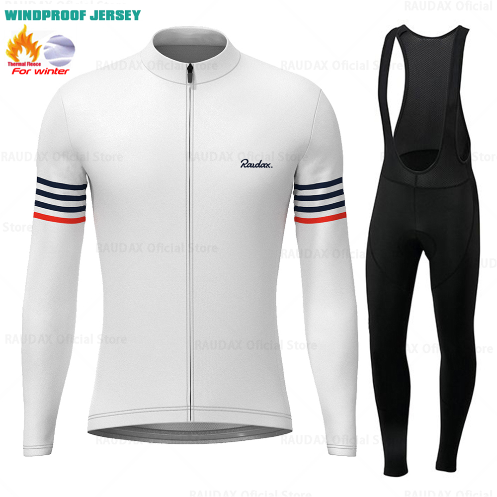 Cycling Gear Winter - Raudax Maglia invernale in pile antivento