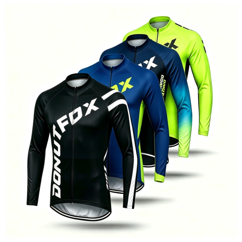 Cycling Gear Brands - Maglia a maniche lunghe da MTB