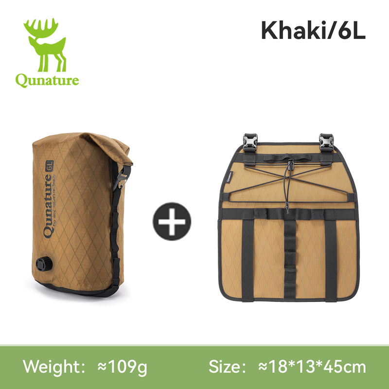 Cycling Gear Brands - Borsa da Bikepacking Qunature 6/12L, Completamente