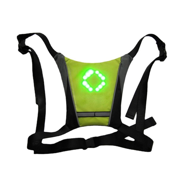 Gilet di Sicurezza LED con Tel - Cycling Visibility Gear recensione e prezzo