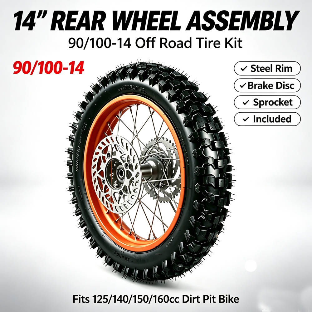 Gruppo ruota posteriore da 14  - Road Bike Tire recensione e prezzo