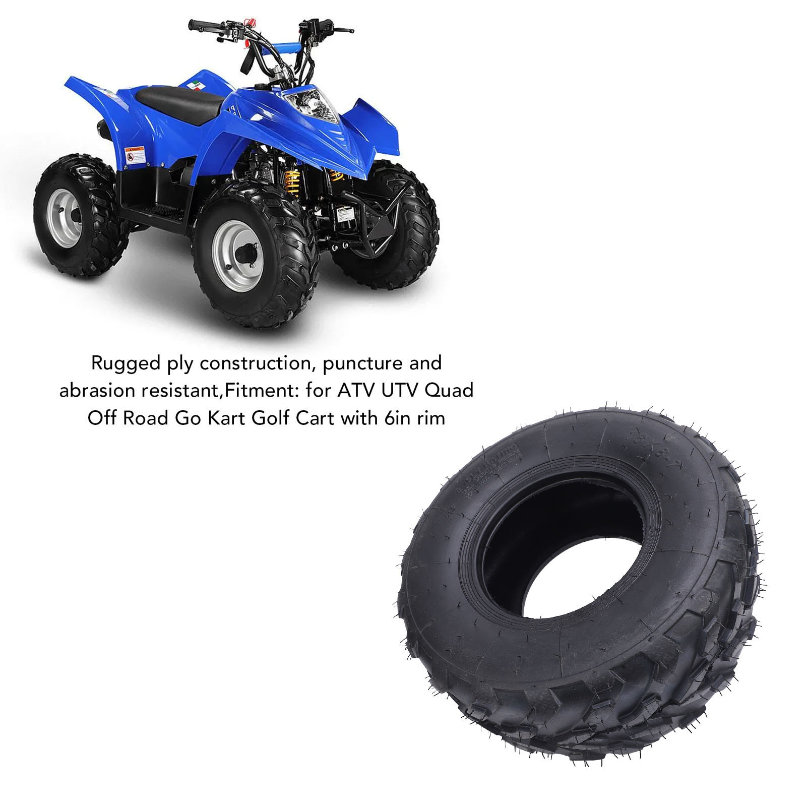 Pneumatico ATV 16x8-7 da 7 Pol - Road Bike Tire recensione e prezzo