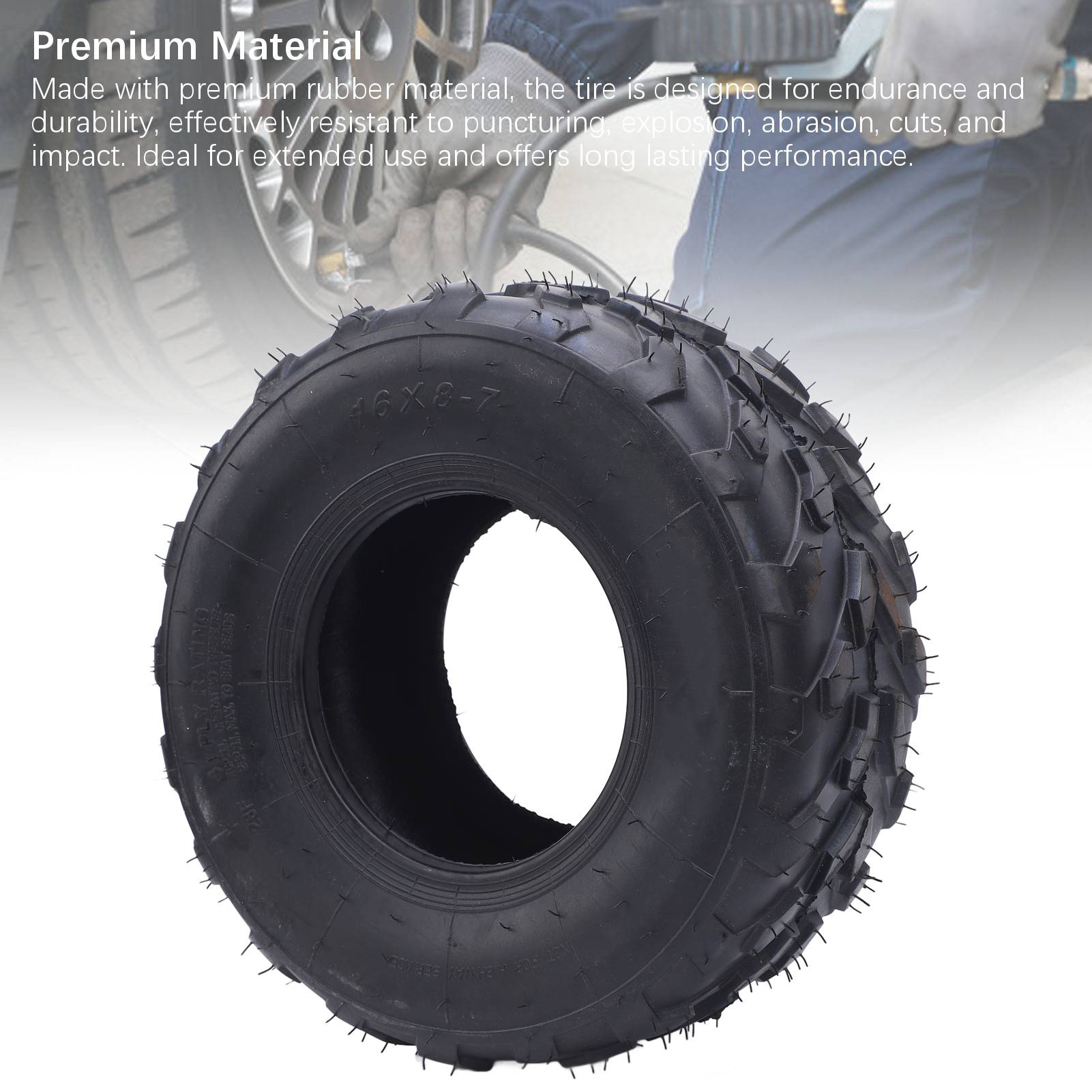 Pneumatico ATV 16x8-7 da 7 Pol - Road Bike Tire recensione e prezzo