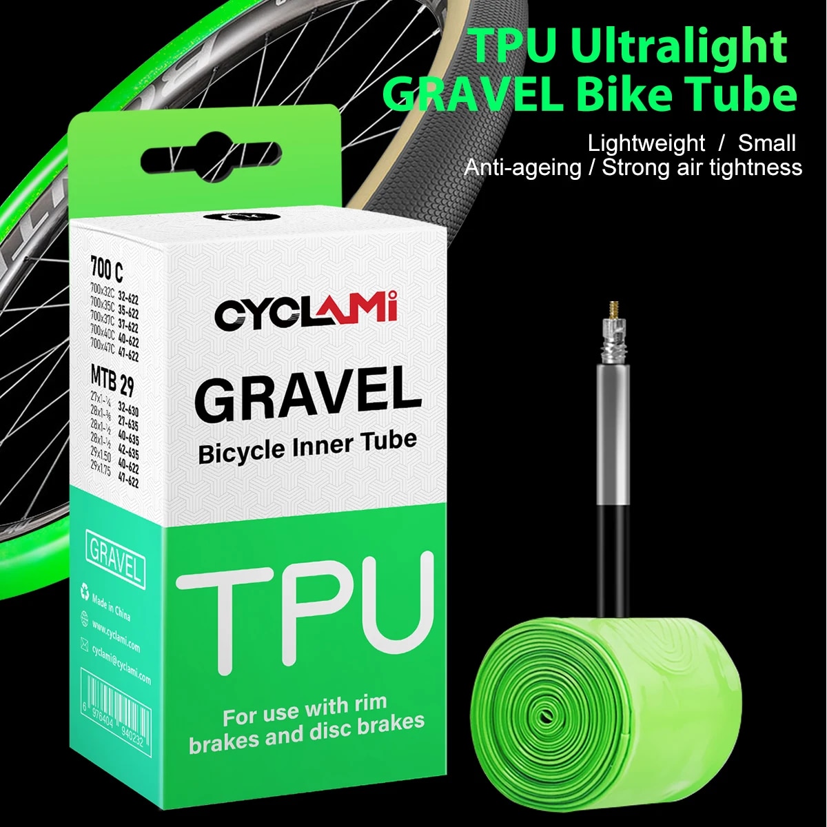 CYCLAMI Ultralight Road MTB 29 - Gravel Bike Tires recensione e prezzo