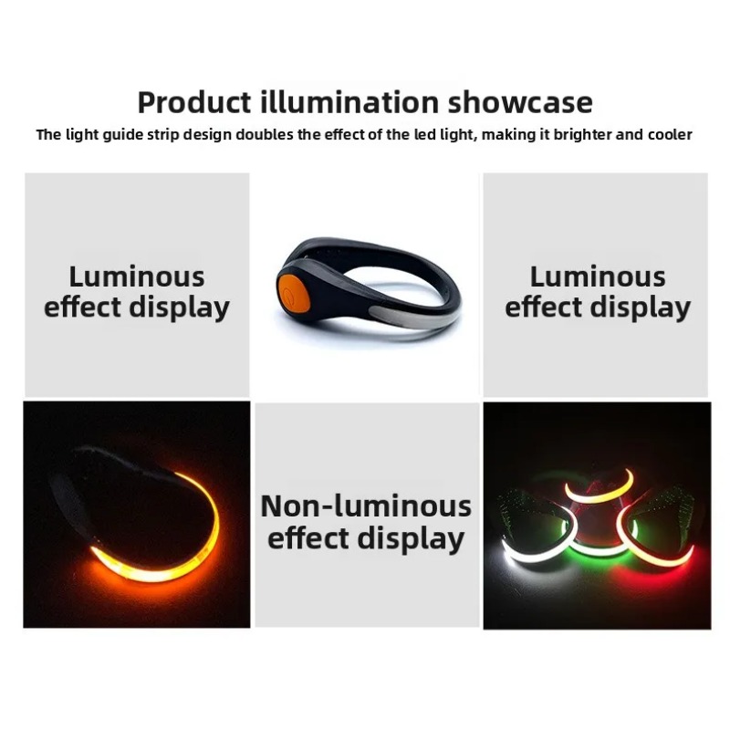 Nuova Luce a Clip per Scarpe L - Cycling Gear And Equipment recensione e prezzo