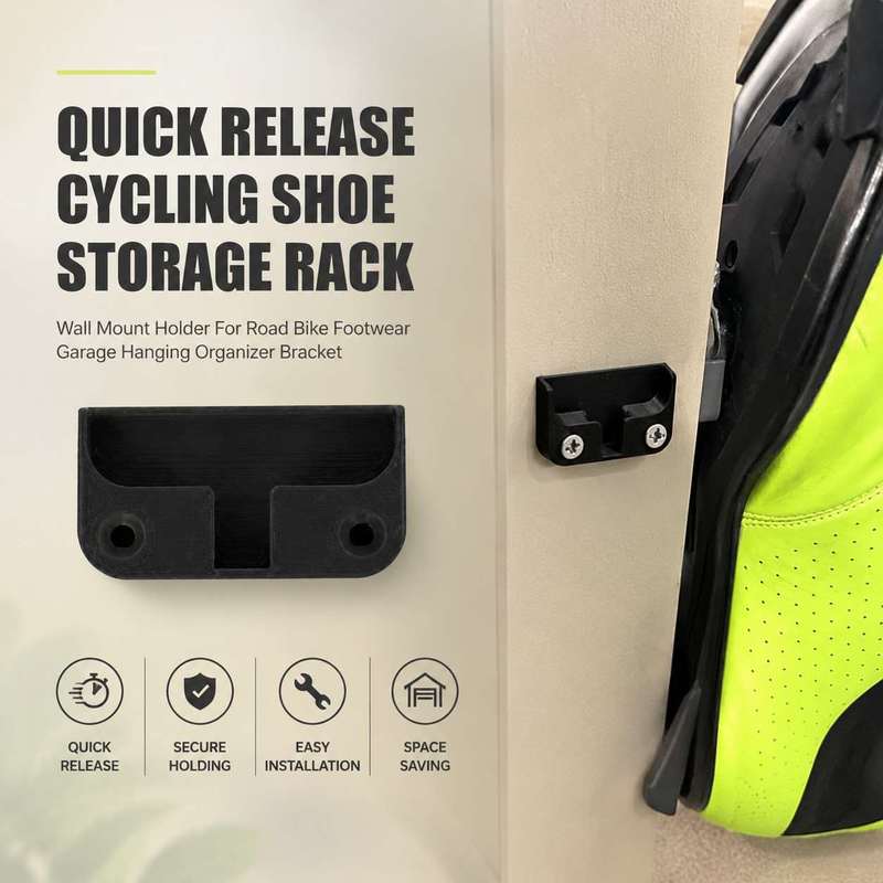 Supporto a Parete per Scarpe d - Cycling Gear Wall Storage recensione e prezzo